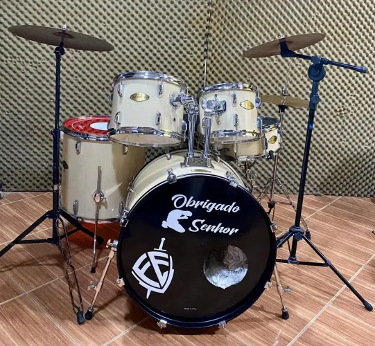 Bateria Acústica Michael Completa