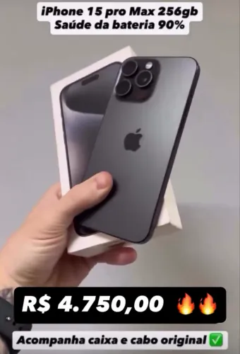 iPhone 15 pro Max 256 gb 