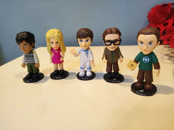 Coleção bonecos  Big Bang Theory 