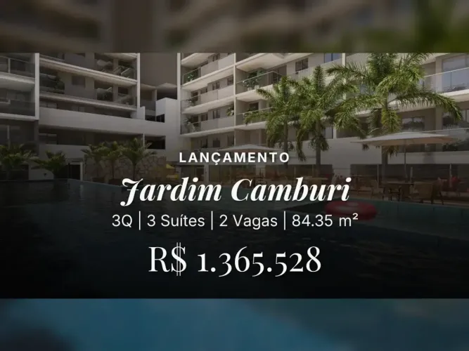 Jardim Camburi: Apartamento com design moderno e áreas de lazer completas!