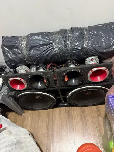 Som automotivo 18 polegadas