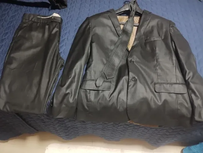 Terno e calça - Preto