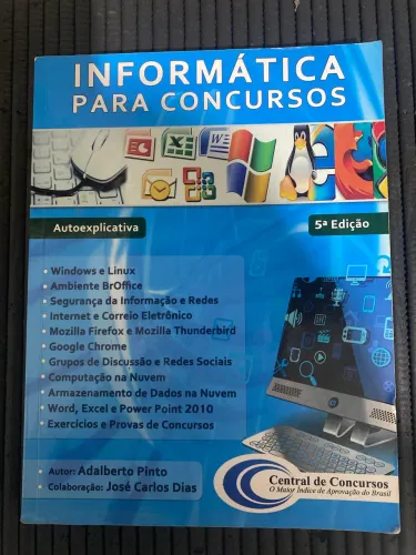 Livro Informática para Concursos - Adalberto Pinto (5ª Ed.)