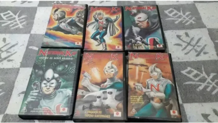 Vhs National Kid (coleção completa com todos os lançados)