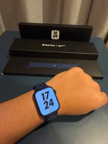 apple watch Série 7 nike 45mn