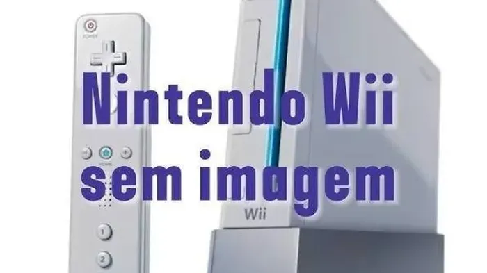 nintendo wii usado sem imagem