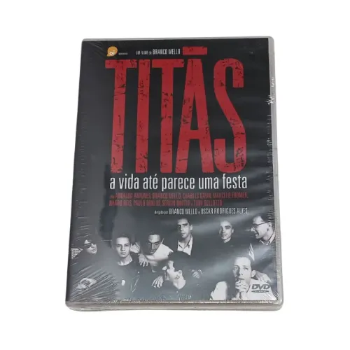 DVD Documentário Titãs: A Vida Até Parece Uma Festa