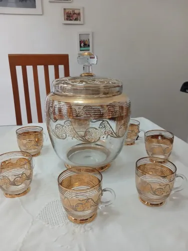 Poncheira de Vidro - Antiguidade 