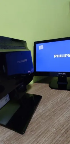 VENDO Monitor (Só Usar) + Cabo De Força Novo .
