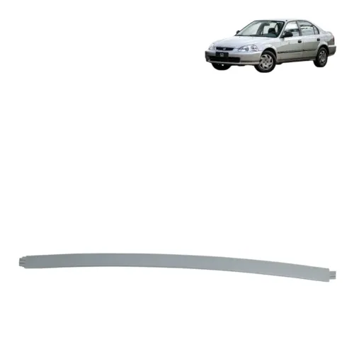 Moldura Friso Acabamento Teto Traseiro Civic 2000 Cinza