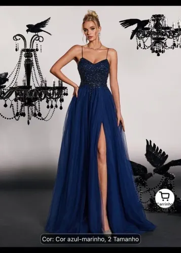 Vestido espartilho com bordado em lantejoulas 
