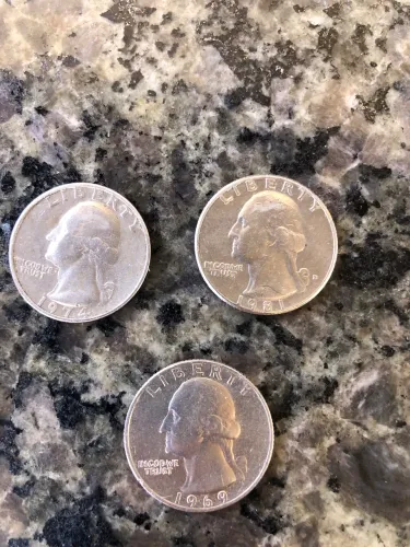 Moeda Quarter Dollar 1981 sigla D (Lote)