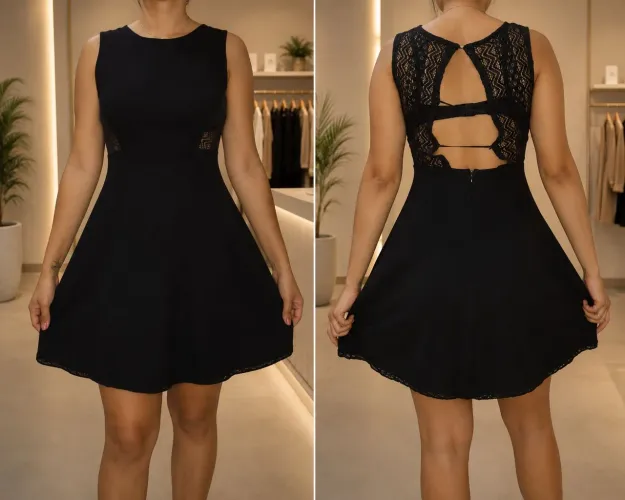 Vestido preto perfeito M/G