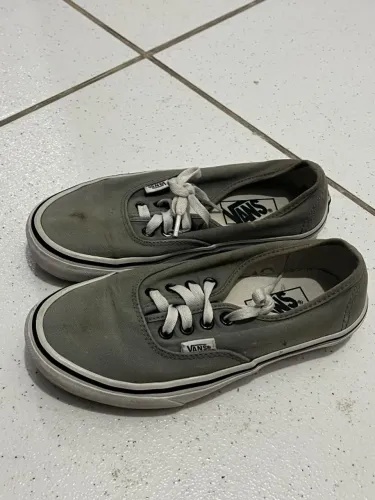 Tênis Vans Cinza Original - Tamanho 35