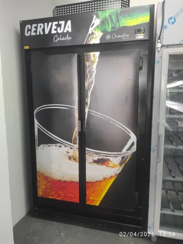 Bh Câmara fria para cerveja 22 caixas