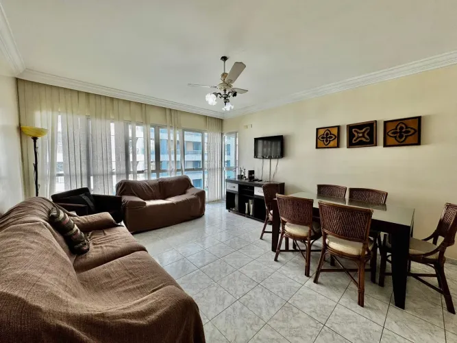 Apartamento Vista Mar para locação, Pitangueiras, Guarujá, SP