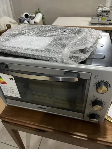Forno Elétrico Tramontina 37L novo lacrado por R$150, vendo urgente hoje!