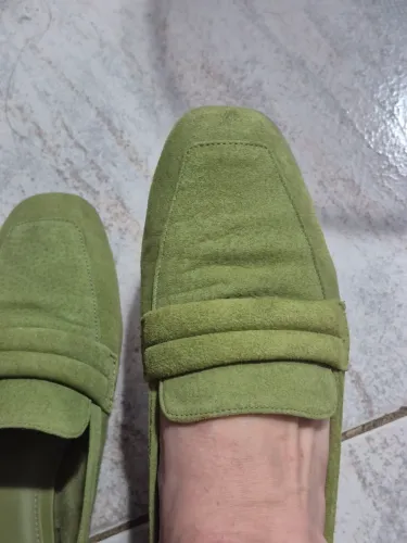 Mocassim verde da Arezzo 36