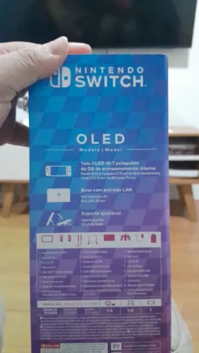 Nintendo Switch Oled + 3 meses de assinatura Nintendo