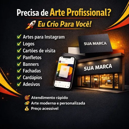 ? Criação de Arte Profissional e Serviços Gráficos