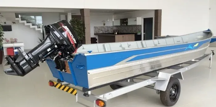 BARCO DE ALUMINIO 6 METROS PRONTA ENTREGA
