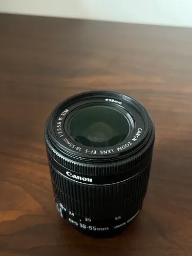 Lente Canon 18-55mm 1:3.5-5.6 IS STM 58