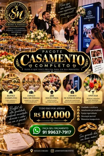 pacotes de buffet