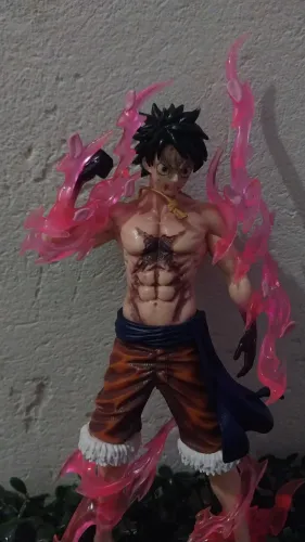 Action Figure Monkey D. Luffy - Versão Gear Second (One Piece)
