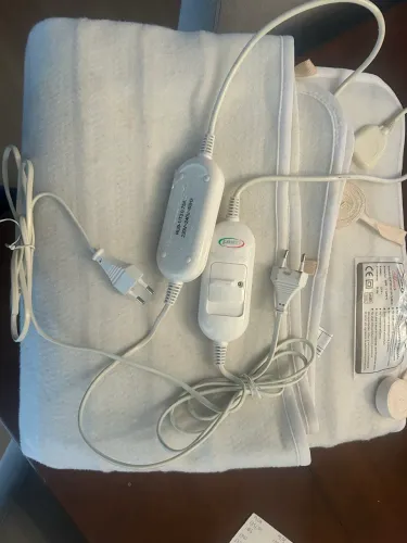 Lençol Térmico de Casal Cuori 220V (Novo, Nunca Usado) - Com 2 Controles Independentes