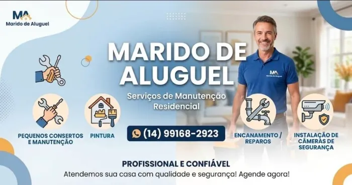 Precisa de manutenção chama o marido de aluguel 