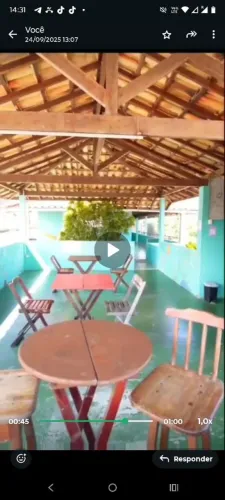Conjunto de mesa e cadeira para bar/lanchonete/varanda