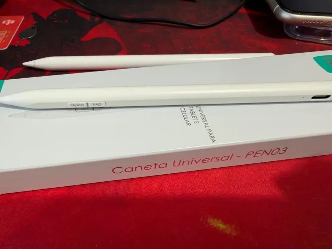 Canetas para iPad FAM pen03 e Peinig funcionando perfeitamente