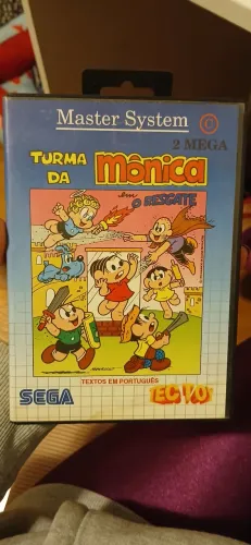 Jogo Master System III Turma da Mônica o resgate