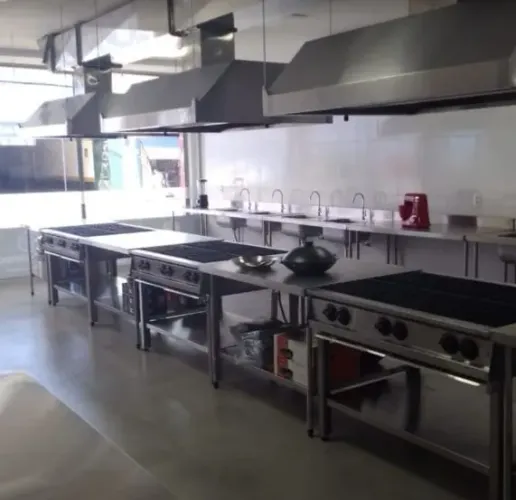 Coifas para cozinhas industriais 