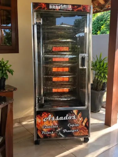 Máquina de assar frango Brasgril