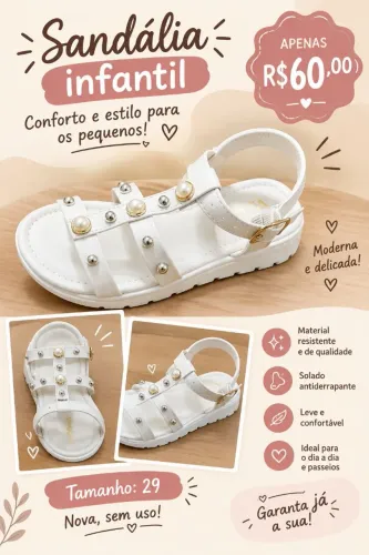 Sandália infantil