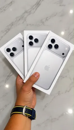 iPhone 17 Pro Max 256GB Silver | Novo Lacrado | Pronta Entrega