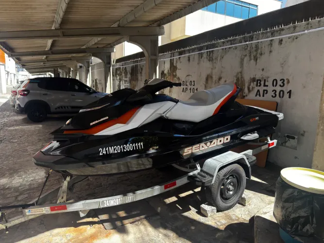Sea-Doo GTI SE 155 2013 | 243 Horas | Carreta Galvanizada | iBR | Excelente Estado