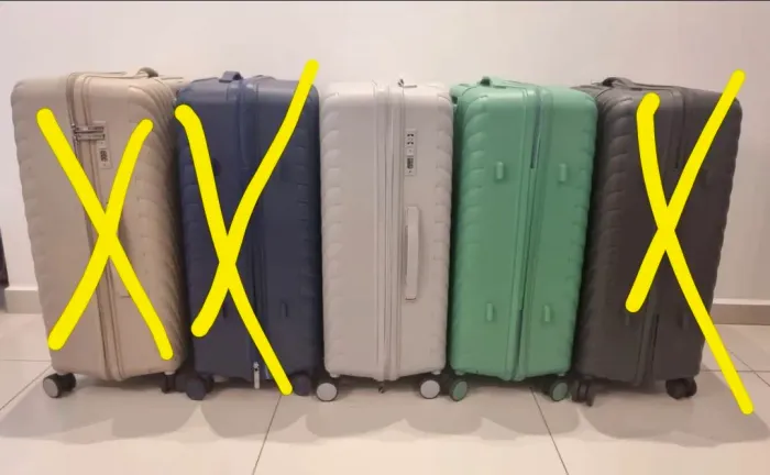 Mala de viagem 23kgs 75x45x30