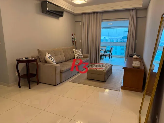 Apartamento com 3 dormitórios para alugar, 158 m² por R$ 15.000,02/mês - Aparecida - Santo