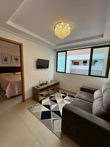 alugo apartamento de 1 quarto mobiliado