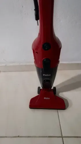 Aspirador de Pó Vertical Philco PH1100 Rapid Turbo Vermelho - 1000W - Usado em Bom estado