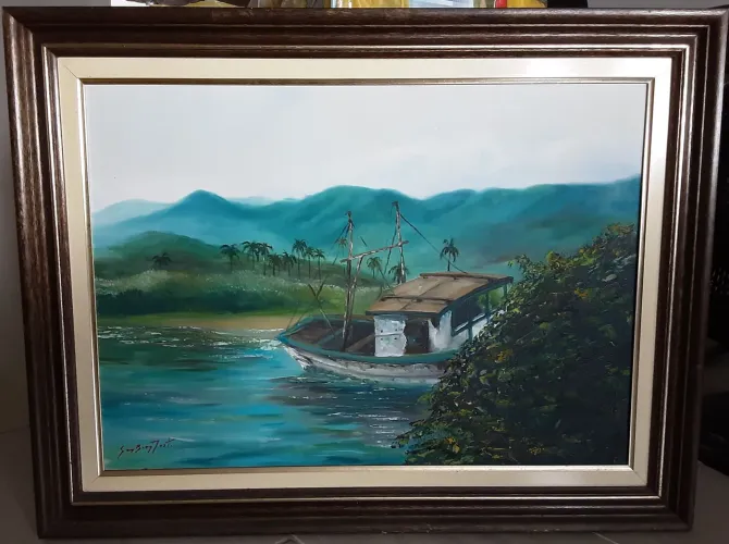 Quadro Barco 66,0 cm x 86,0 cm