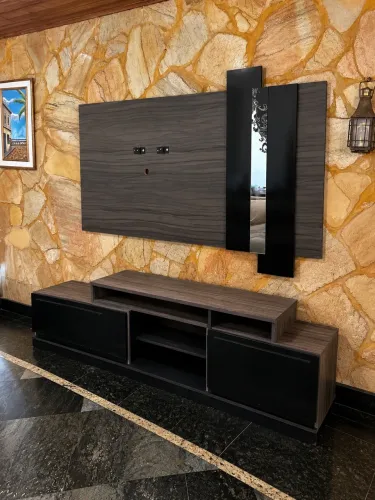 Rack com painel