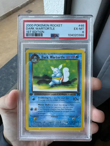 Wartortle (42/102) PSA 6 EX MT