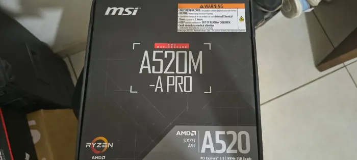 Placa Mãe A520M A PRO MSI