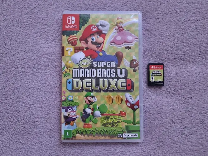 New Super Mario Bros. U Deluxe, original, nacional, Nintendo Switch