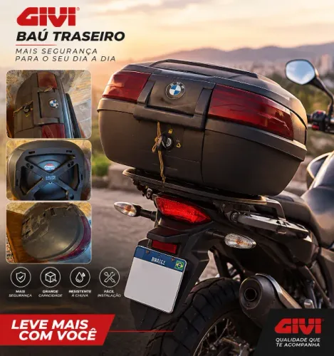 baú traseiro GIVI