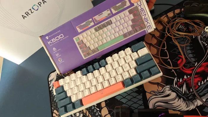 machenike K500-B61 teclado mecânico top