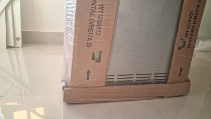 Vendo fogão de embutir Brastemp, 5 bocas inox, turbo chama Byr5pcr - novo, na caixa 